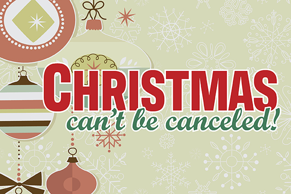 Christmas Can't Be Canceled - PEACE Image